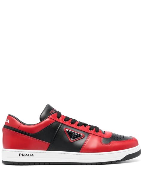 prada shoes low|Prada downtown sneakers.